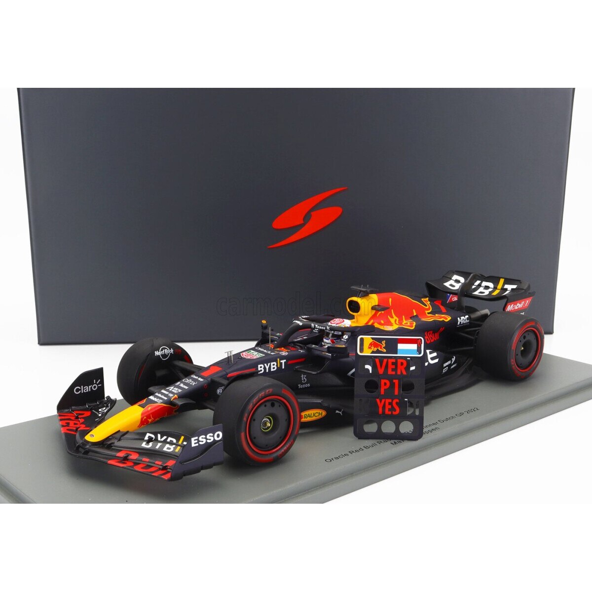 Automacheta Red Bull F1 RB18, Spark, 1:18, Max Verstappen, Rasina