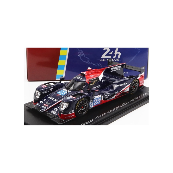 Spark autómodell Oreca Gibson 07 GK428 4.2L V8, Spark, fém, többszínű