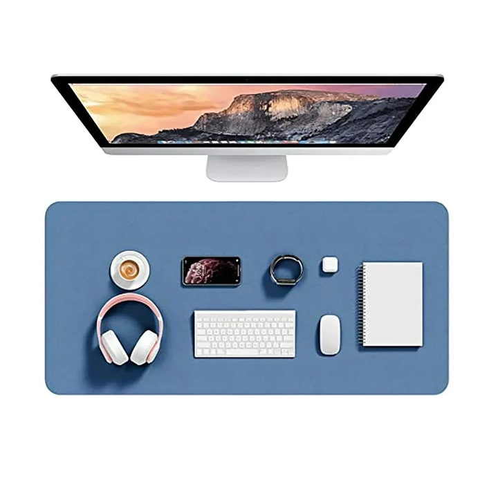 Mousepad din piele, 31.5"x15.7", multicolor, set de birou, non-alunecare