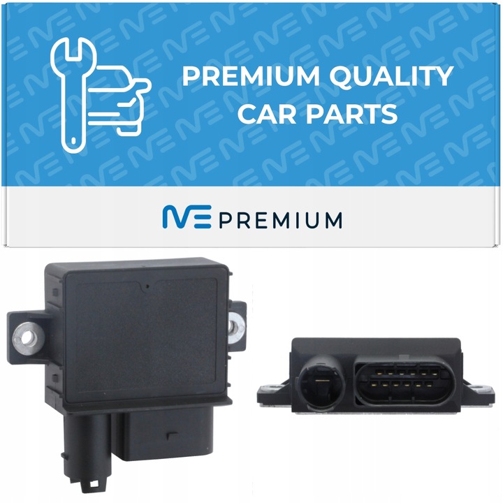 Gyújtógyertya relé, ME Premium, BMW e46, 12 tűs, 12v-24v, fekete, 3, 5, X3, 1 modellekhez