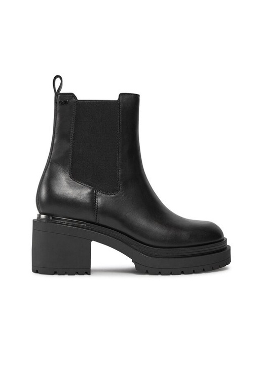 Dkny noi csizma, 303077549, Valodi bor, Fekete, Fekete, 37.5