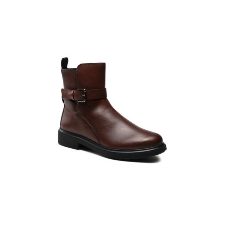 Ghete dama Ecco, 303175672, Piele naturala, Rosu, Rosu, 36