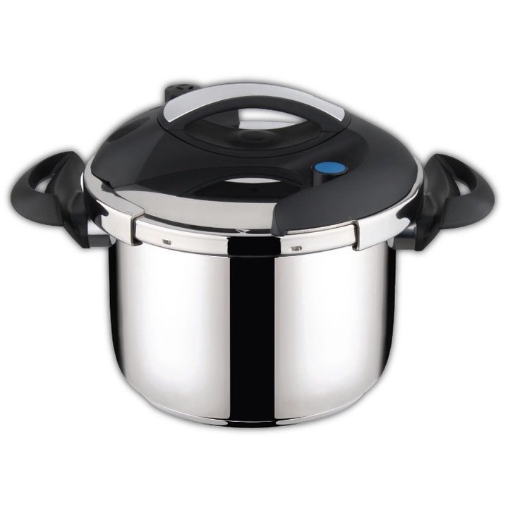 Тенджера под налягане Primo RAPIDA, предпазна система, 8л, диаметър 24см, висококачествена неръждаема стомана