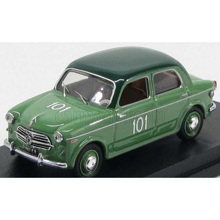 Automacheta Fiat 1100/103 Tv N 101 Mille Miglia 1954, Rio, fém, zöld