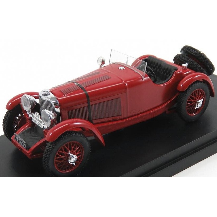 Modellautó Mercedes Benz SSK Spider N 91, Rio, Fém, Piros