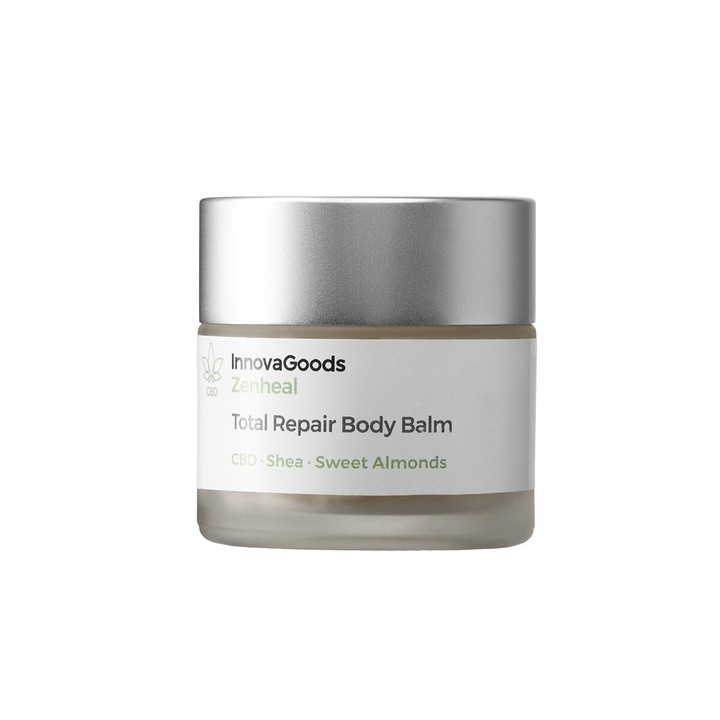 Zenheal CBD regeneráló testbalzsam 50 ml, vegán, természetes összetevők, érzékeny bőrre