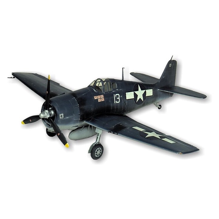 F6F-3 Hellcat repülőgépmodell, Guillow, 832 mm, 1,5 cm3-es motorral, RC átalakításhoz