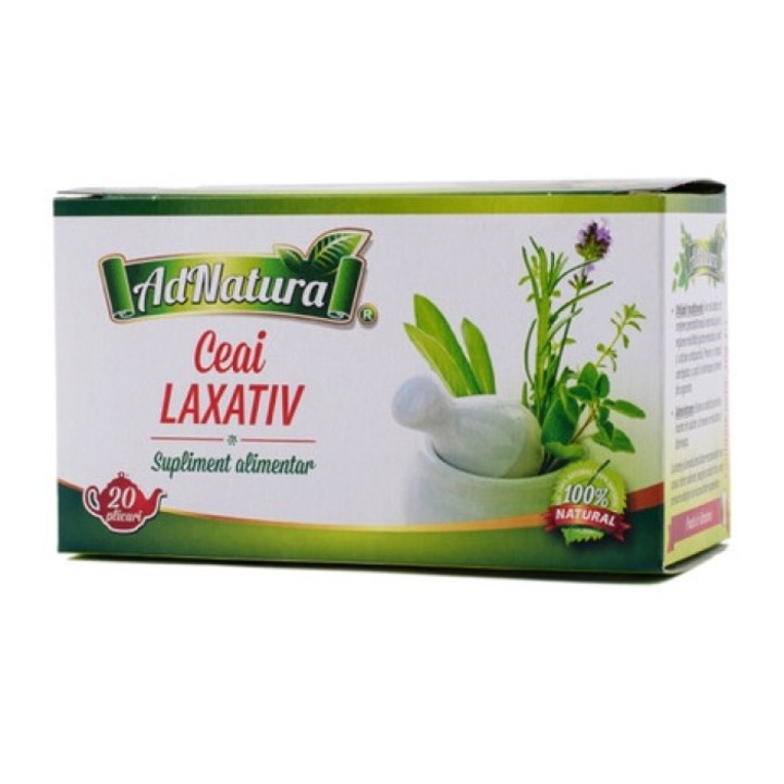 Ceai Laxativ, 20 pliculete, DAsiNU
