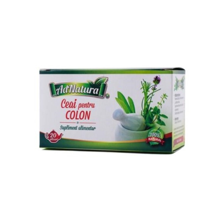 Ceai pentru Colon, 20 pliculete, DAsiNU