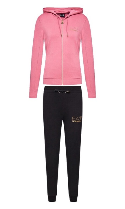 Trening EA7 pentru Femei, w t-suit ho fz ch evolution, 8NTV51-TJ9RZ-24BD, S INTL, Roz