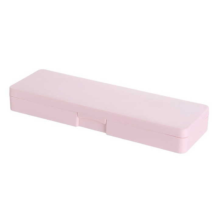 Cutie pentru creioane, Neechipat, capacitate mare, design stivuibil, multicolor, 19x6.5cm