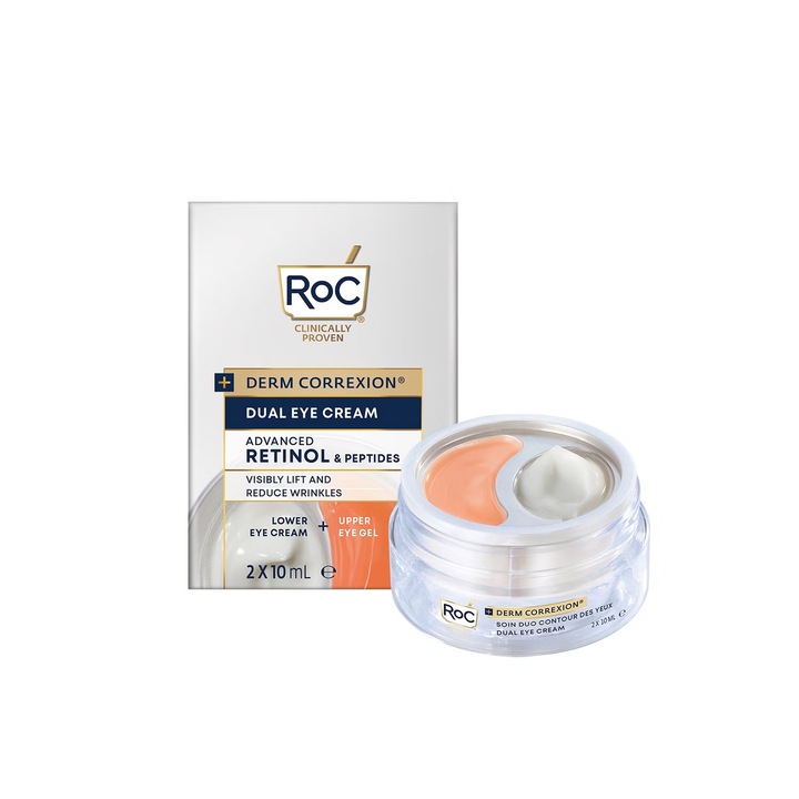 Derm Correxion Roc duo околоочен крем, 2 х 10 мл