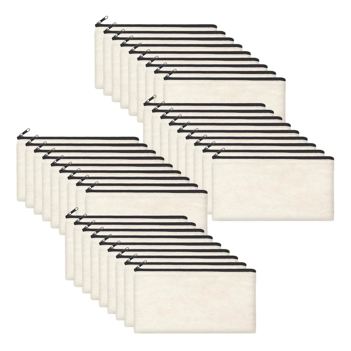Set 36 penare din panza, multicolor, 8.3x5.1 inch, pentru fete