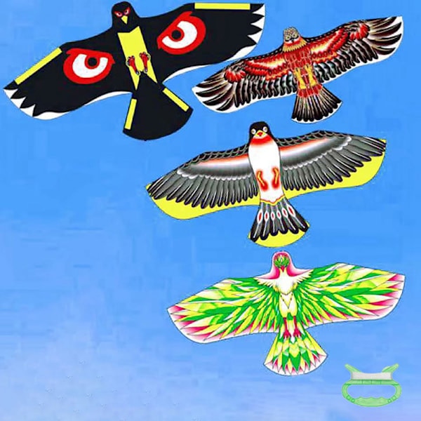 Zmeu Phoenix Eagle 1.2m, set cu fir de 30m, multicolor - eMAG.ro