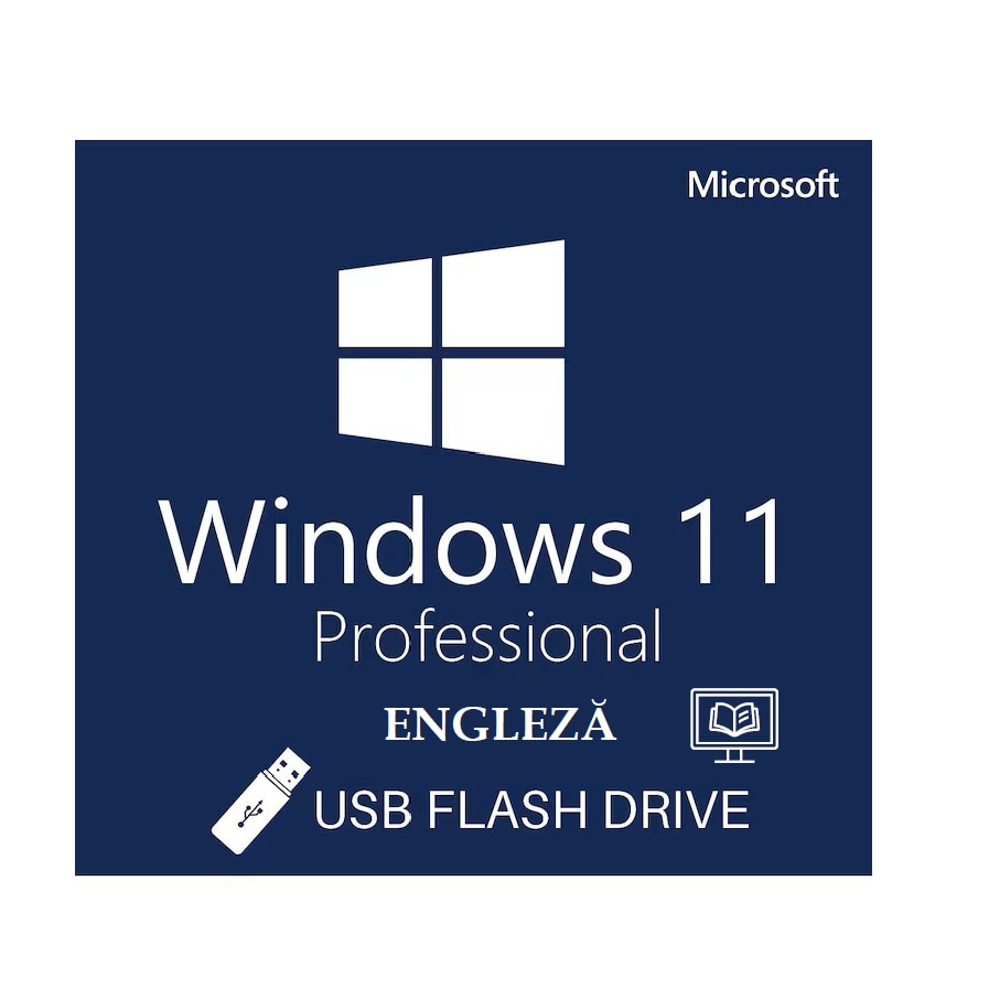Stick USB bootabil, Microsoft, Windows 11 Professional, 64 biti