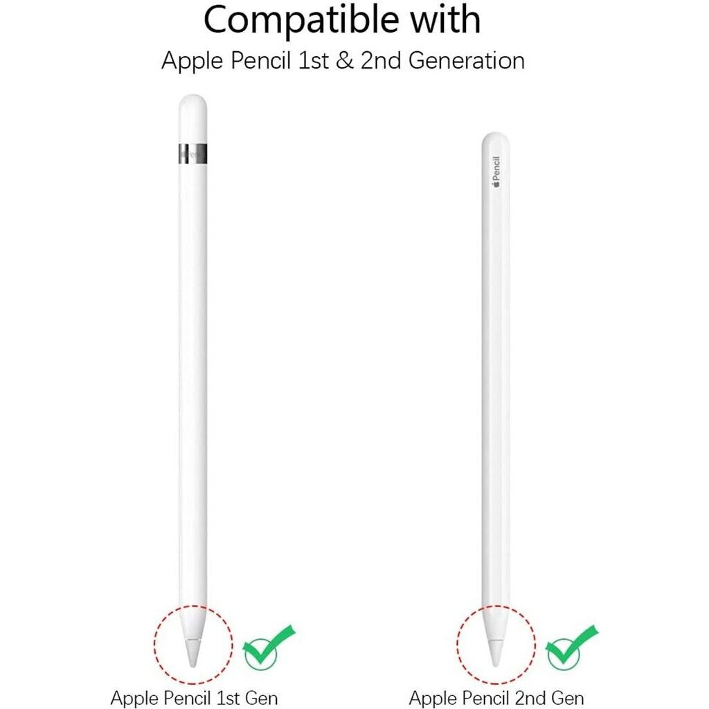 Set 4 varfuri de inlocuire pentru Apple Pencil, sensibilitate