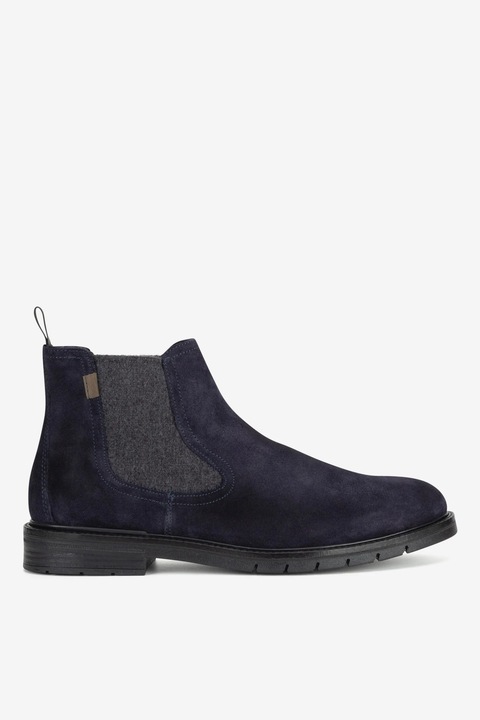 Ghete barbati Lasocki, 5905588905387, Piele intoarsa, Albastru, Albastru