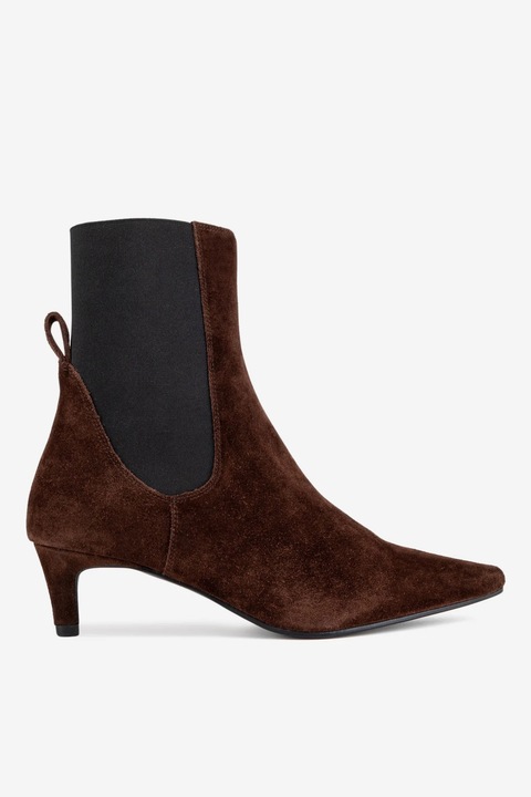 Ghete dama Gino Rossi, 5905588828464, Piele intoarsa, Maro, Maro, 36