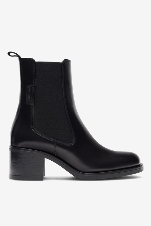 Ghete dama Gino Rossi, 5905588143055, Piele naturala, Negru, Negru
