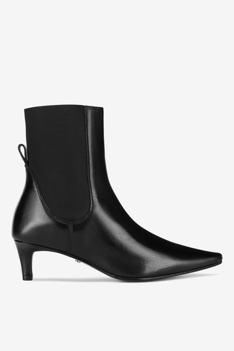 Ghete dama Gino Rossi, 5905588828457, Piele naturala, Negru, Negru