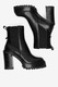Ghete dama Gino Rossi, 5905588881469, Piele naturala, Negru, Negru