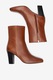 Ghete dama Gino Rossi, 5905588900955, Piele naturala, Maro, Maro