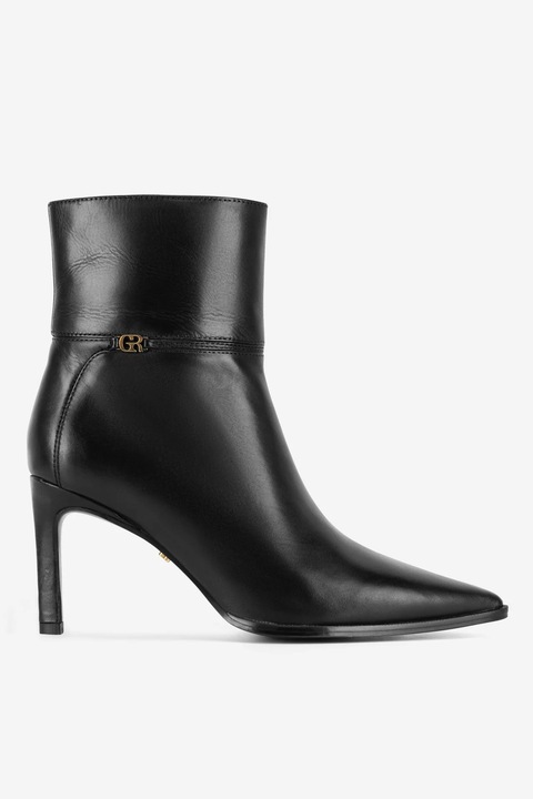 Ghete dama Gino Rossi, 5905588900252, Piele naturala, Negru, Negru