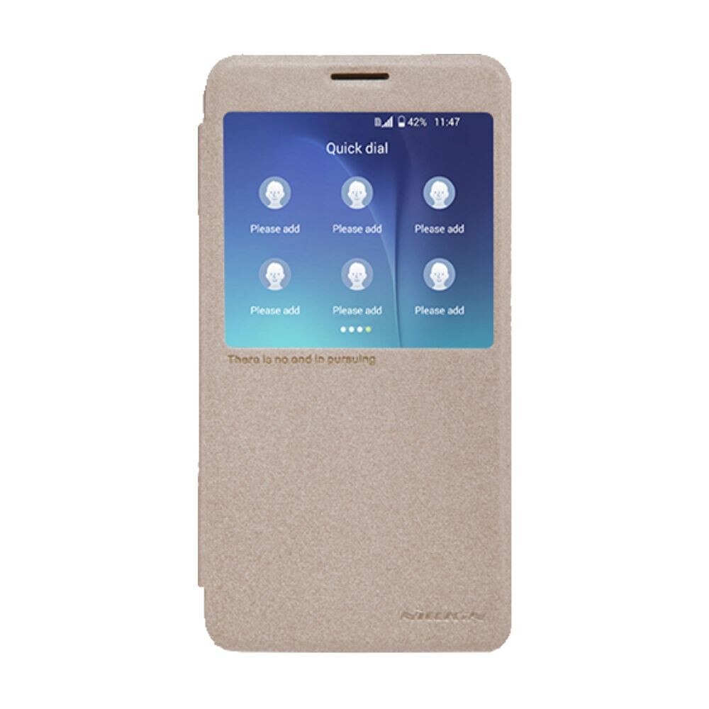 Husa de protectie telefon mobil Book Sparkle compatibila cu Samsung Galaxy Note 5 N920, Auriu