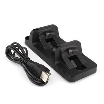 Stand Dual incarcare Controller PS4 - PlayStation 4 - Negru Stand Dual incarcare Controller PS4 - PlayStation 4 - Negru