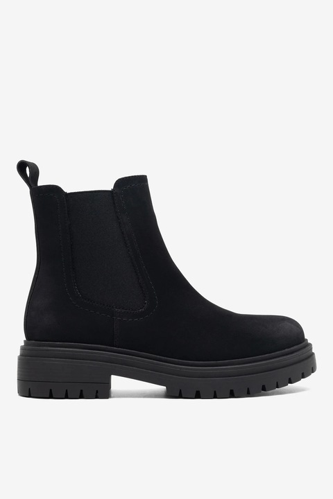 Ghete dama Jenny Fairy, 5905588819981, Sintetic, Negru, Negru