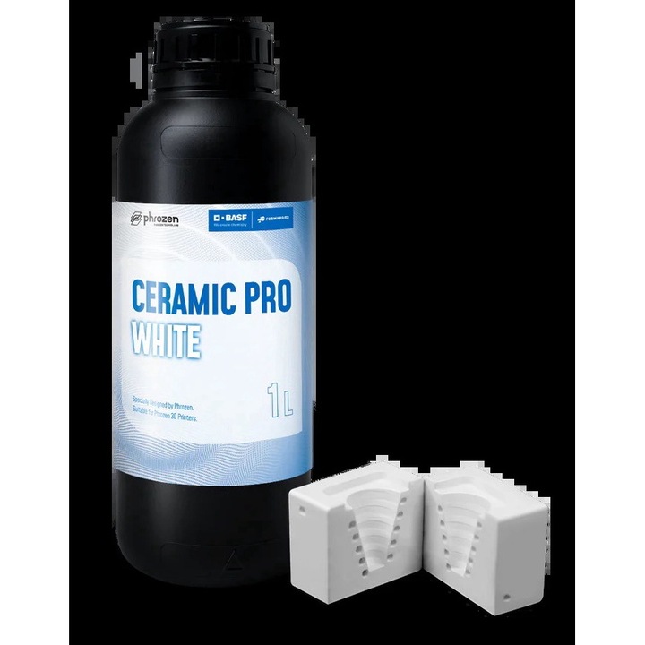 Rasina 3D, Phrozen, BASF Ceramic Pro Alb, 1000ml