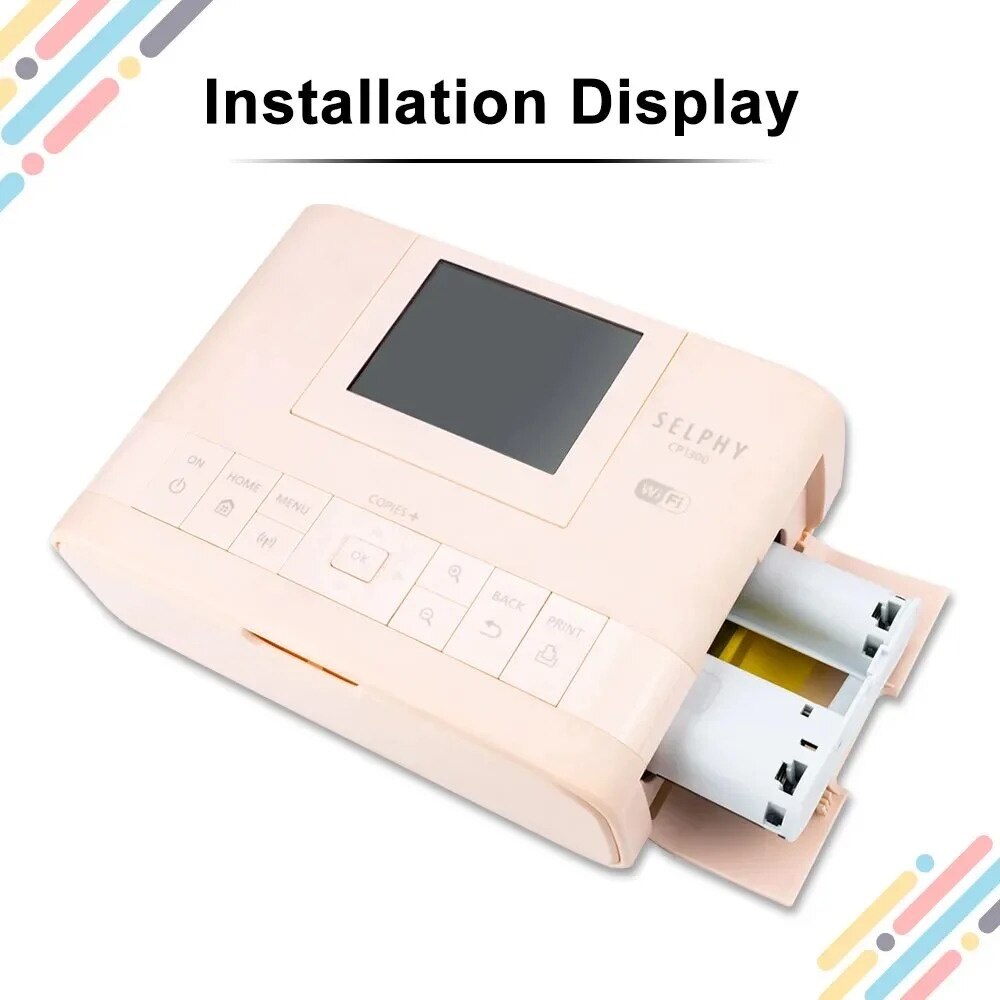 Set cartuse si hartie foto Zeaicos pentru imprimante Canon Selphy