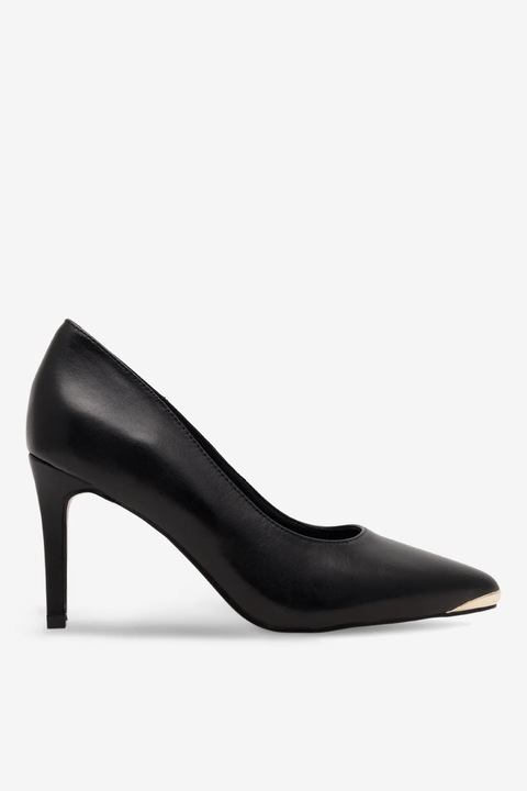 Pantofi dama Lasocki, 5905588740018, Piele naturala, 38 EU, Negru