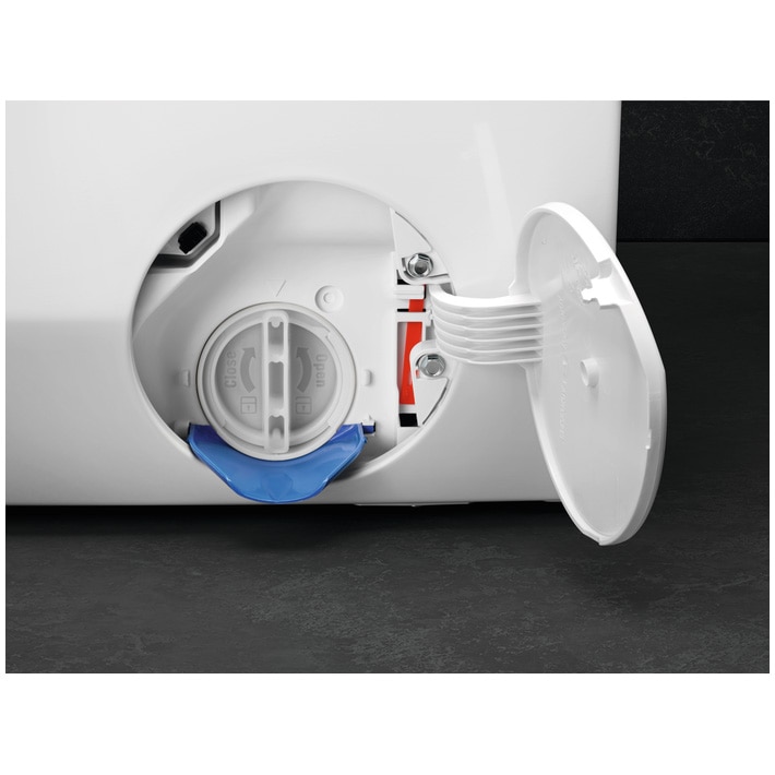 Masina de spalat rufe cu uscator AEG SERIA 9000 LWR98165NXE, Spalare 10 kg, Uscare 6 kg, 1600 rpm, Clasa A, Wi-Fi, Pompa de Caldura, AbsoluteCare, SensiDry, ProSense, ProSteam, Motor Inverter, Display TFT, Alb