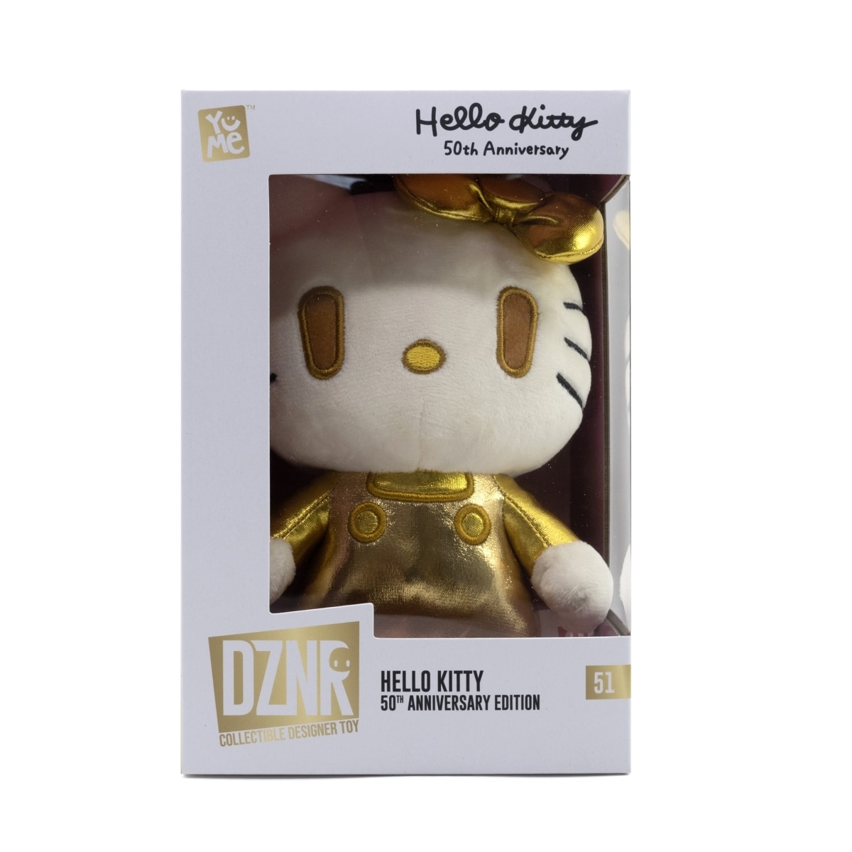 aaa♡ Figurina de plus Yume Toys DZNR - Hello Kitty Golden Edition, 18