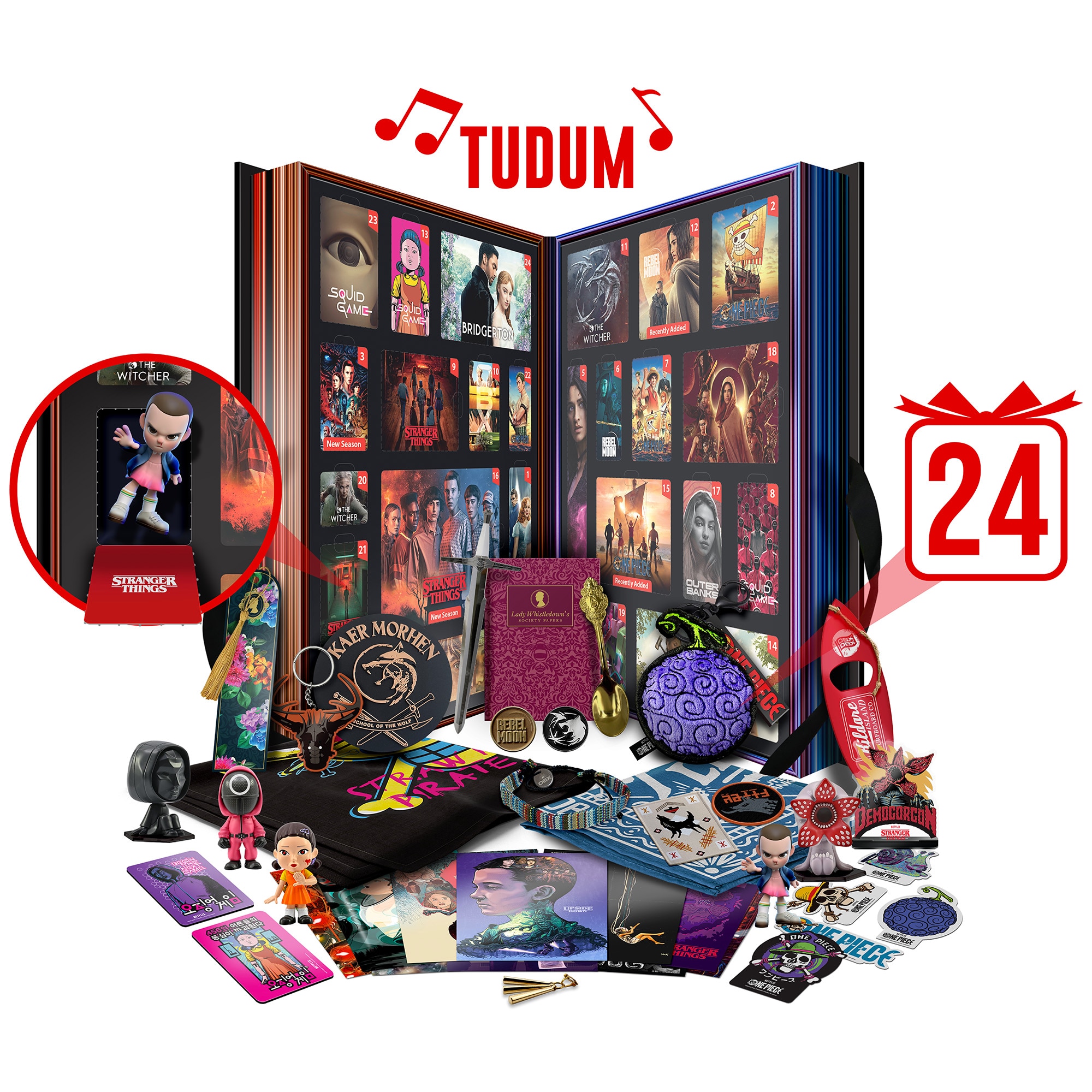 Calendar advent Yume Toys - Netflix Countdown Gift Box - eMAG.ro