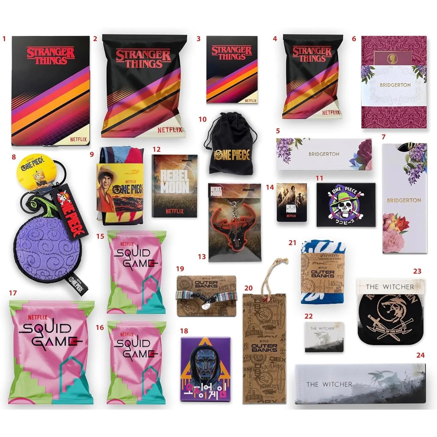 Calendar advent Yume Toys - Netflix Countdown Gift Box - eMAG.ro