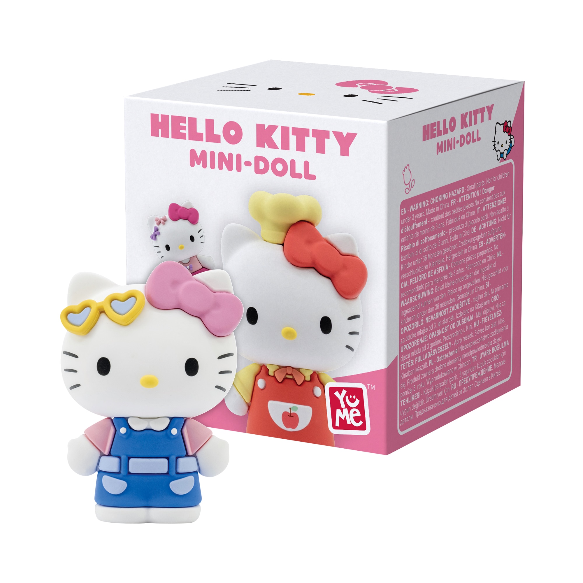 Figurina surpriza Yume Toys - Hello Kitty, Cute Outfits, 5 cm