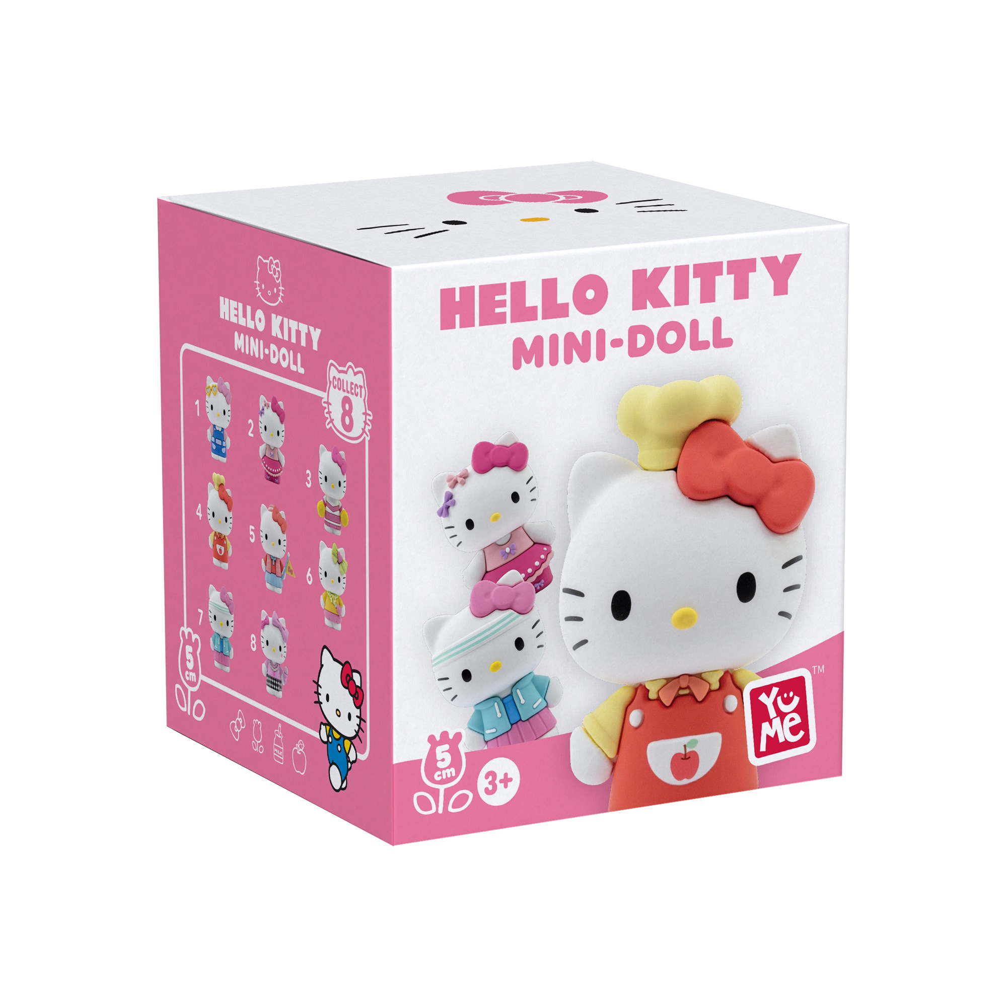 Figurina surpriza Yume Toys - Hello Kitty, Cute Outfits, 5 cm