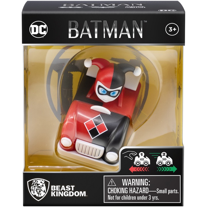 Figurina Yume Toys Zoom Hero - DC Comics, Harley Quin