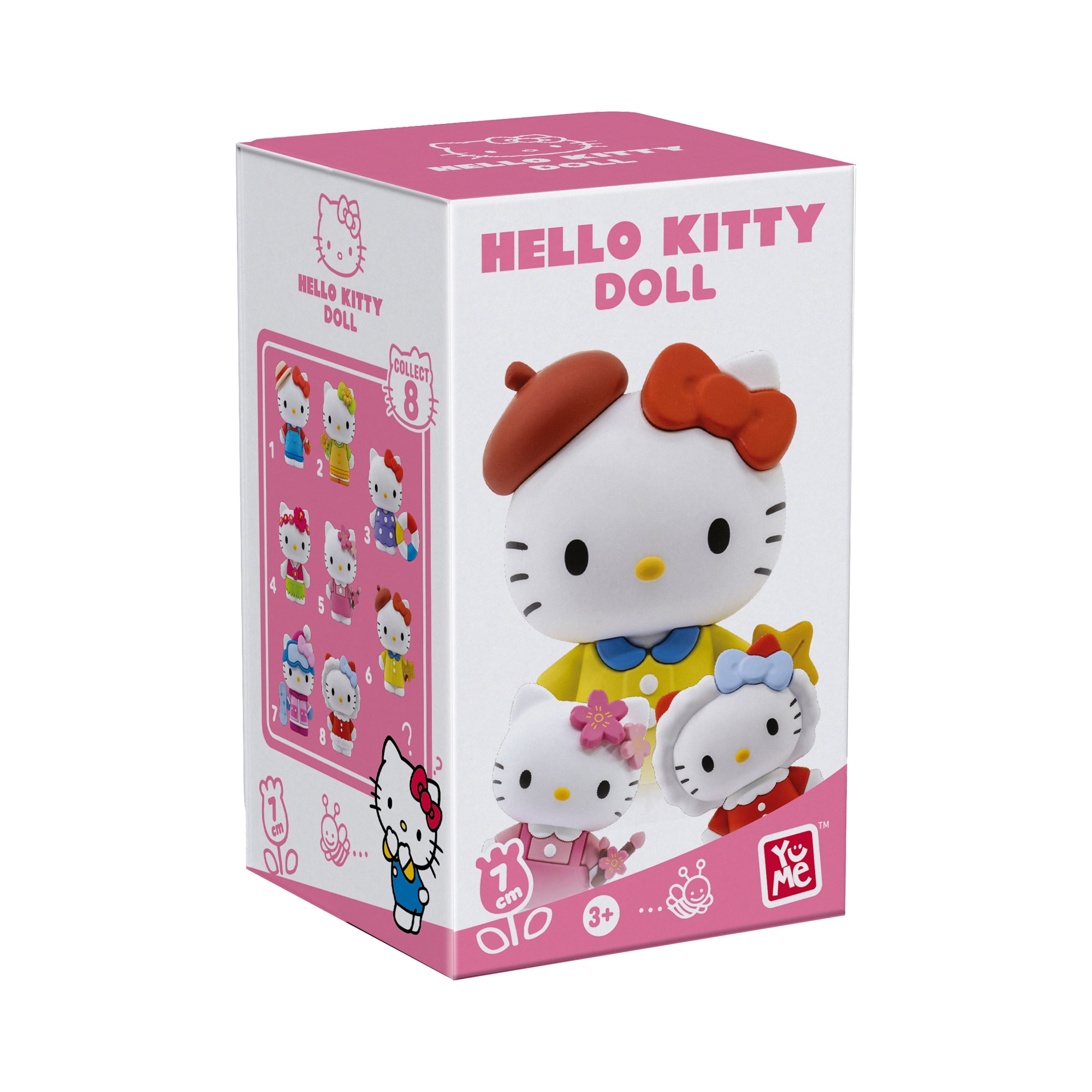 Figurina surpriza Yume Toys - Hello Kitty, Four Seasons, 7 cm