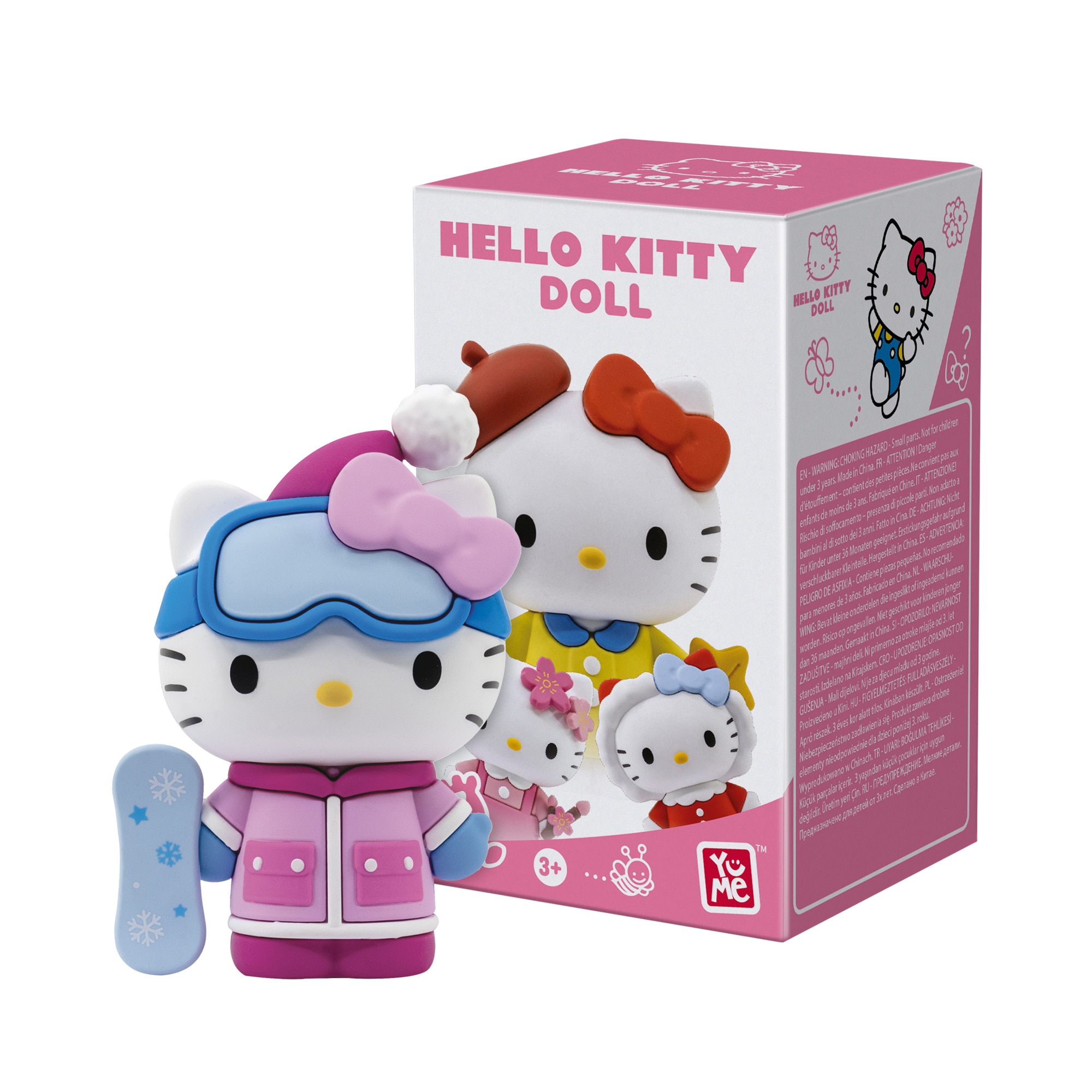 Figurina surpriza Yume Toys - Hello Kitty, Four Seasons, 7 cm