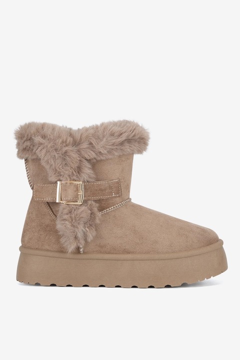 Jenny Fairy női csizma, 5905588937944, Textil, Bézs, Bézs