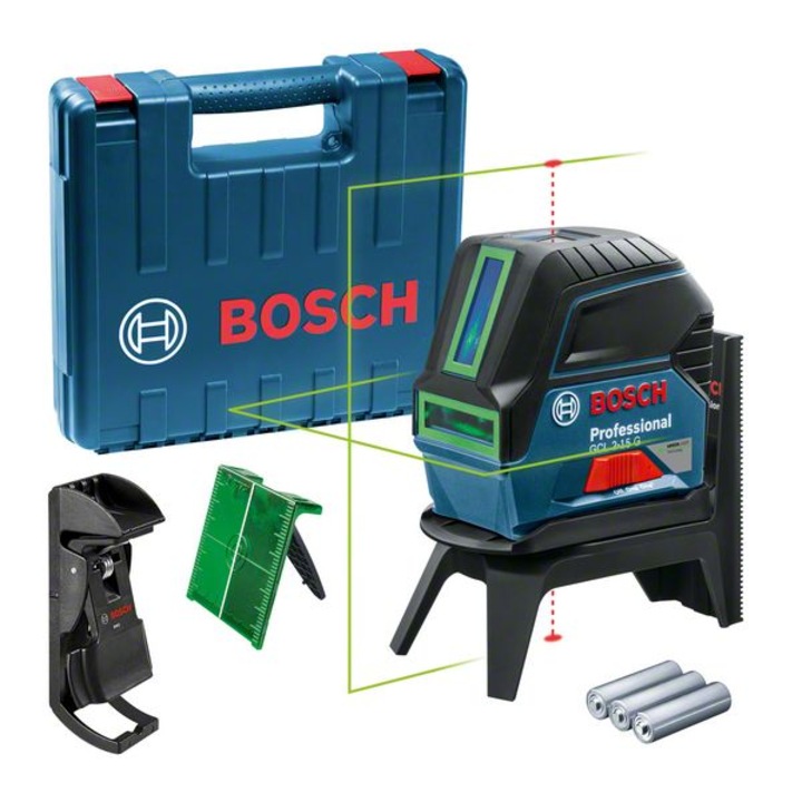 Лазерен нивелир Bosch Professional GCL 2-15G, 0.3mm/mp