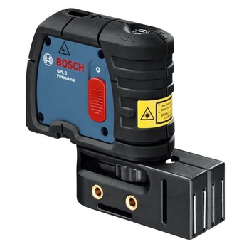 Nivela laser Bosch Professional GPL 3, cu 3 puncte, 30 m, 3 x 1.5 V Nivela laser Bosch Professional GPL 3, cu 3 puncte, 30 m, 3 x 1.5 V