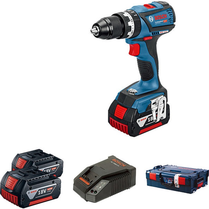 Акумулаторен винтоверт Bosch Professional GSB 18 V-EC