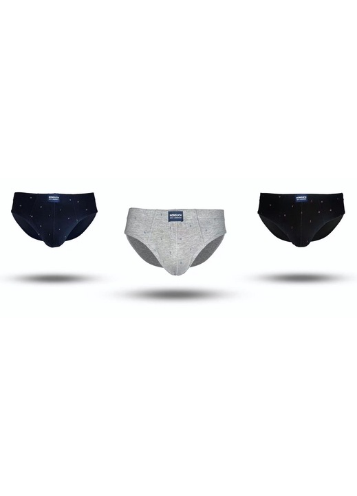 Set 3 chiloti barbati, Nonsuch, bumbac pieptanat,, Multicolor