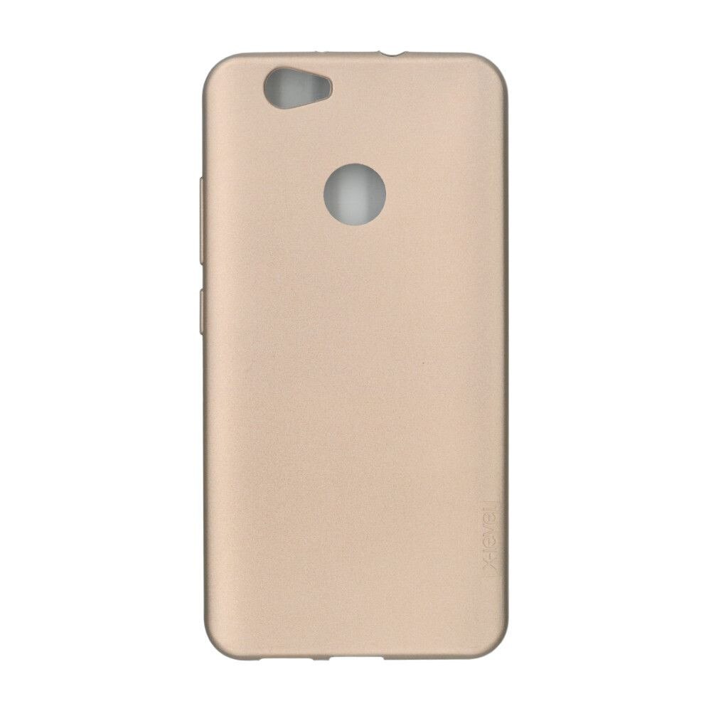 Husa de protectie telefon mobil carcasa Seven Day’s Metallic compatibila cu Huawei Nova, auriu