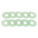 Garnitura pentru pistol vopsit, Techrebal, Plastic, 7/8", Verde deschis