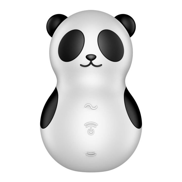 Вибратор Satisfyer POCKET PANDA, компактен, водоустойчив, силиконов, 11 интензитета на натиск, 12 настройки на вибрациите